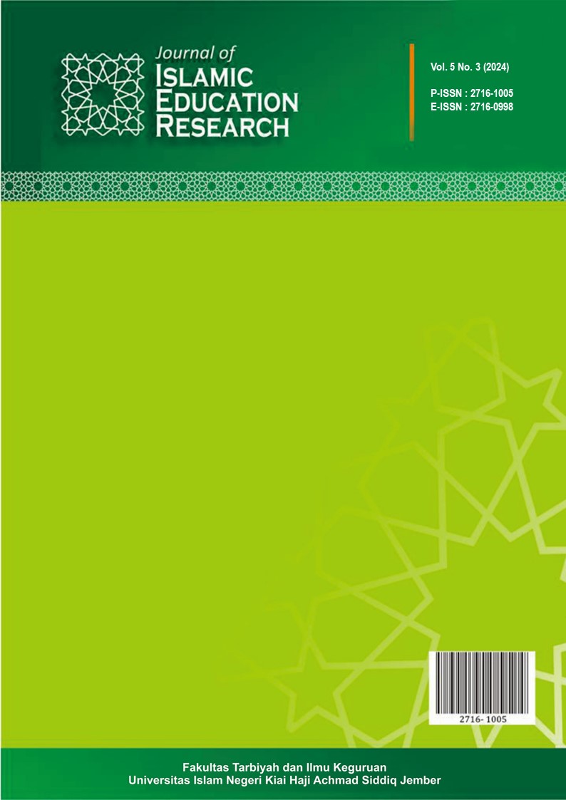 					View Vol. 5 No. 3 (2024): Journal of Islamic Education Research
				