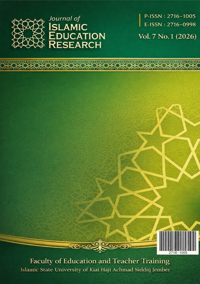 					View Vol. 7 No. 1 (2026): Journal of Islamic Education Research
				
